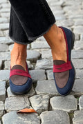 CASUAL TRICOLORE LOAFERS - Rossis Family Boutique Miami