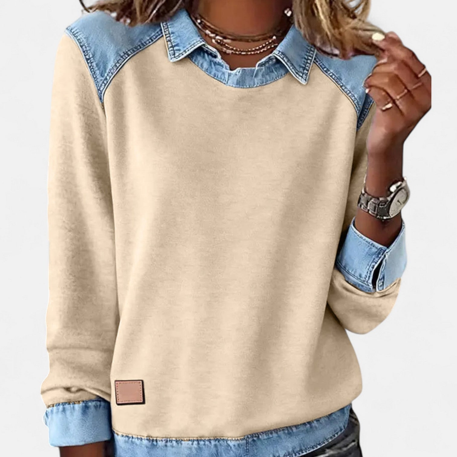 Trendy | Long-Sleeved Blouse