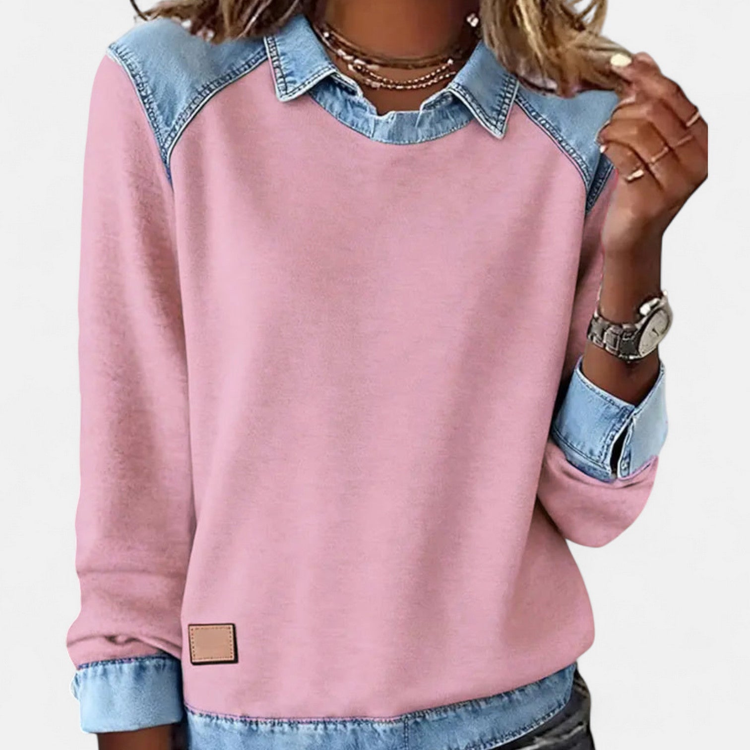 Trendy | Long-Sleeved Blouse
