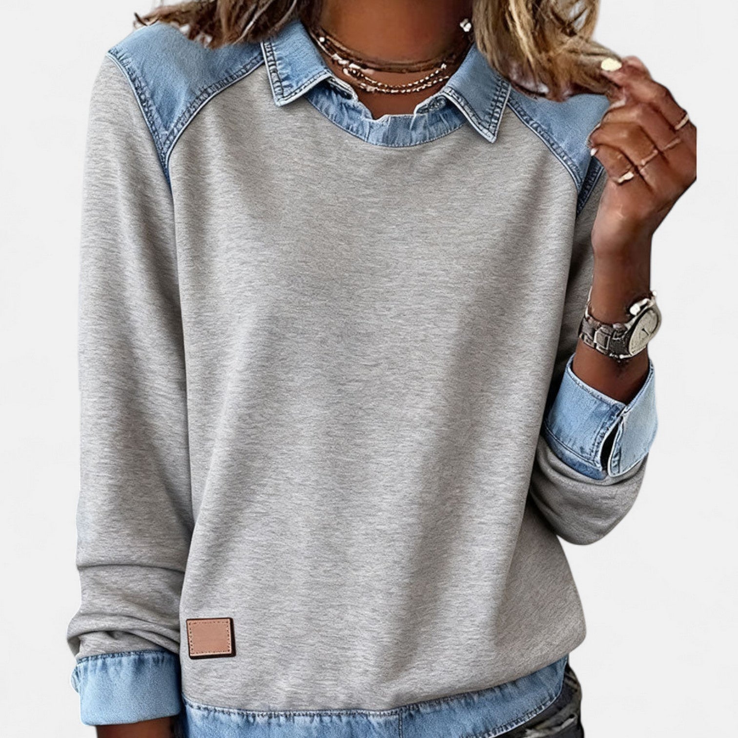 Trendy | Long-Sleeved Blouse