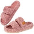 Teddy Cloud Slippers - Open-Toe