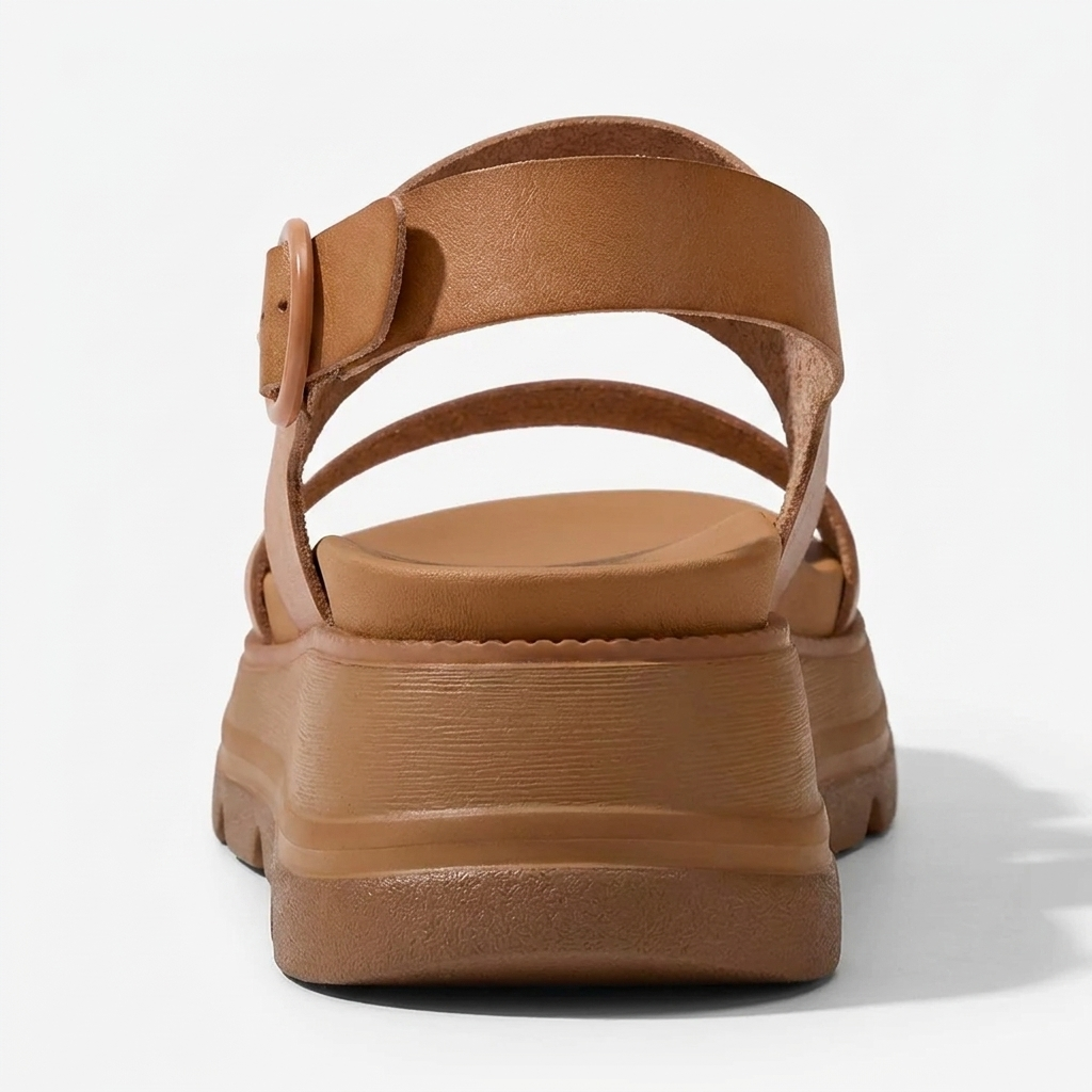 Cushioned Platform Wedge Sandals – Walk on Clouds, Stand Tall All Day