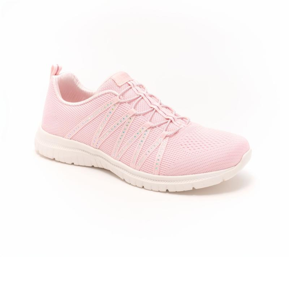 She Sparkles Knit Sneakers – Comfort That Shines