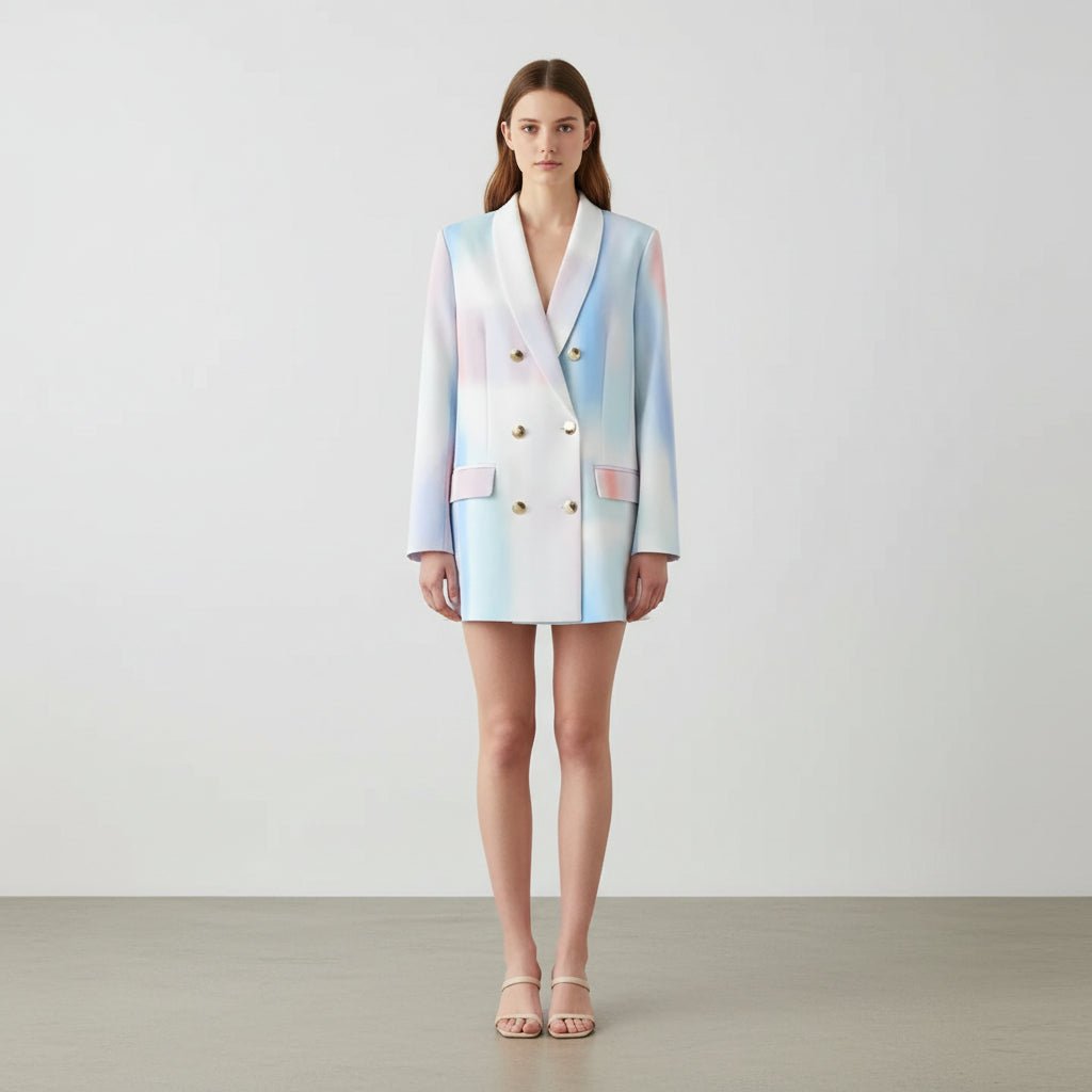 The Aura Long Sleeve Blazer - Luxe Atire