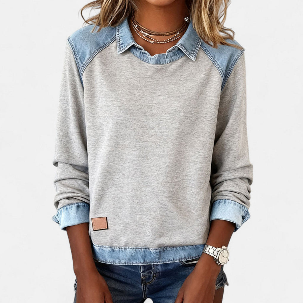 Trendy | Long-Sleeved Blouse
