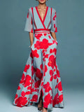 LAURE | ELEGANT FLORAL DRESS - Rossis Family Boutique Miami