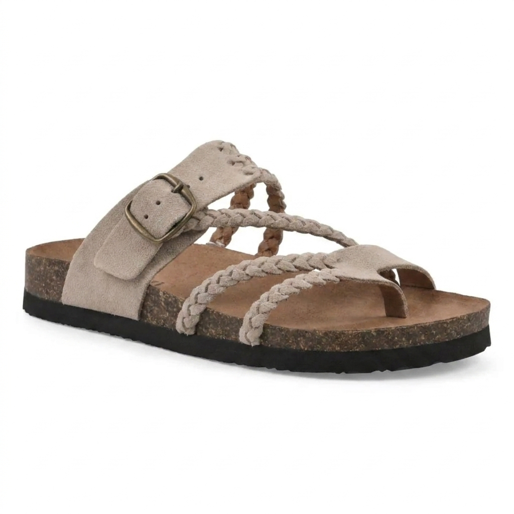 Hayleigh Braided Cork Sandals – Your Feet Called. They Want These.