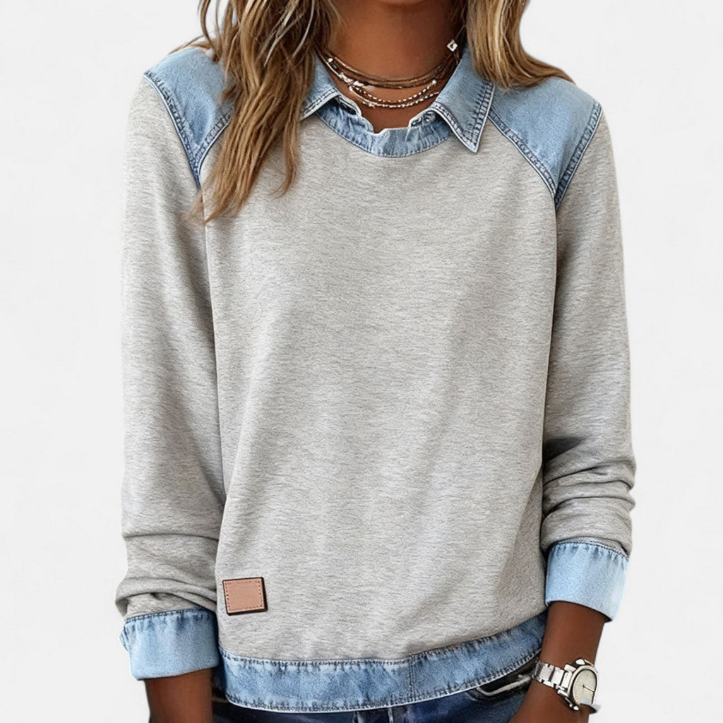 Trendy | Long-Sleeved Blouse