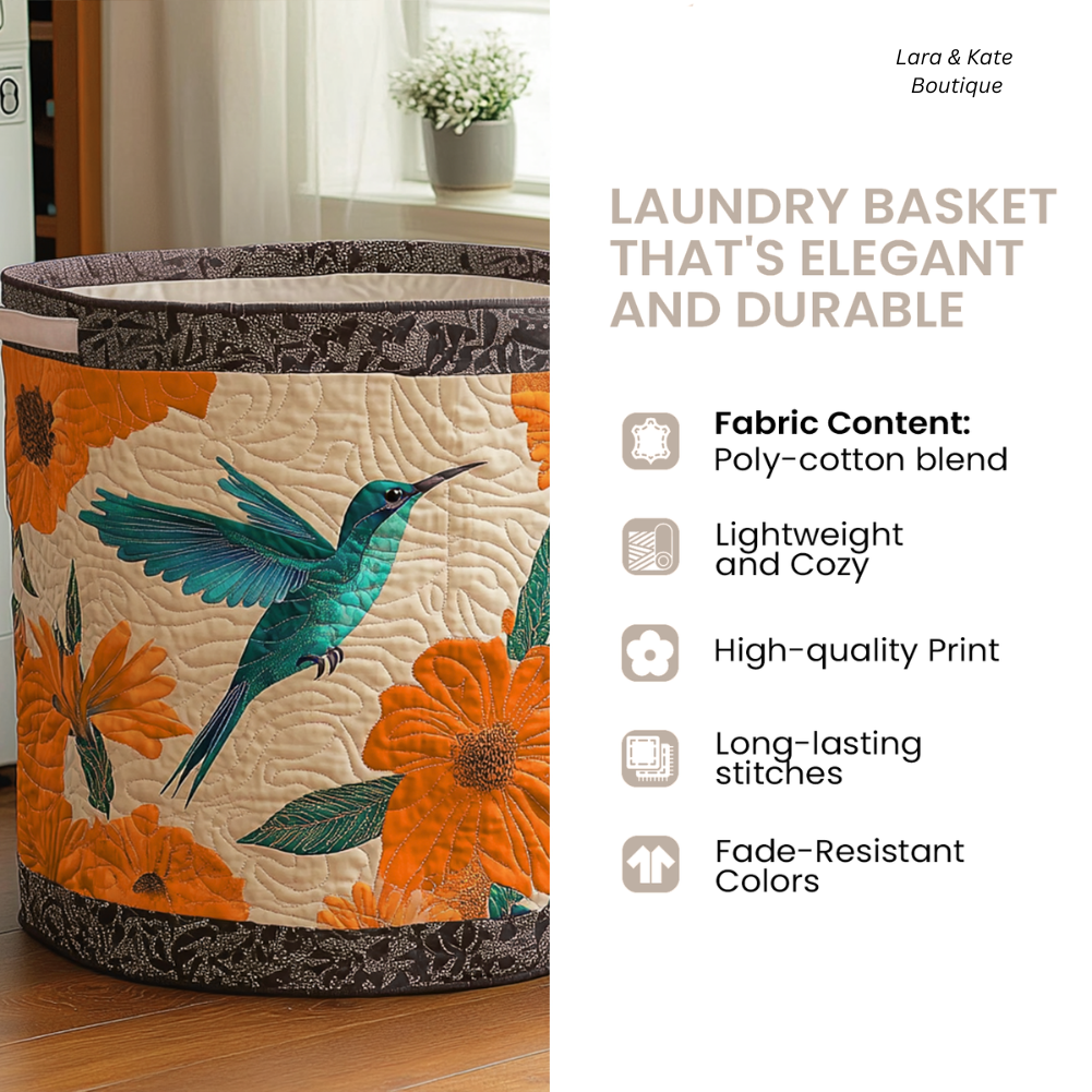Bookish Garden | Handcrafted Laundry Basket