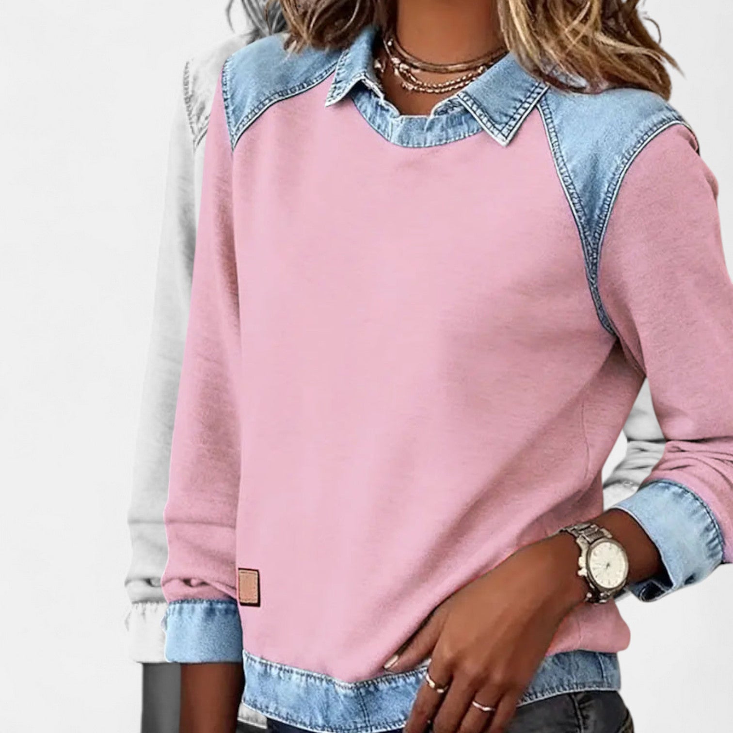 Trendy | Long-Sleeved Blouse