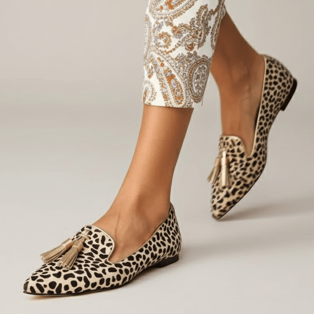 Mary | Leopard Loafer