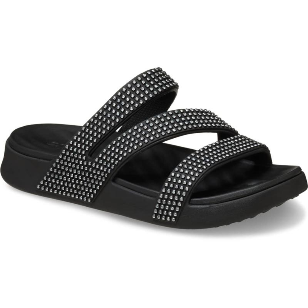 Stud & Slide Platform Gems Sandals