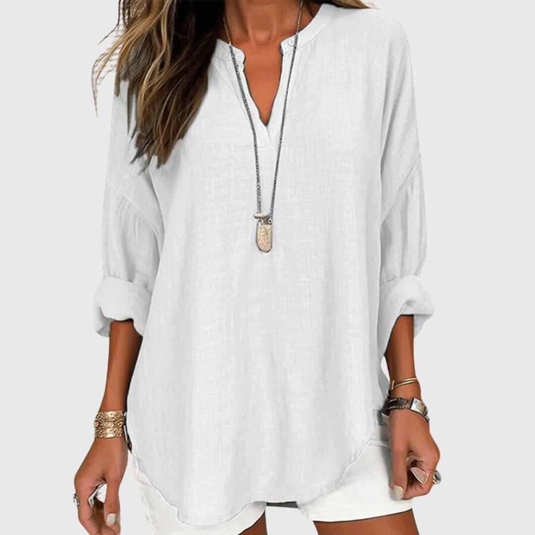Lenara™ | Elegant and Flowing Beach Shirt