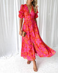 Claire | Abito Maxi Splendore Solare