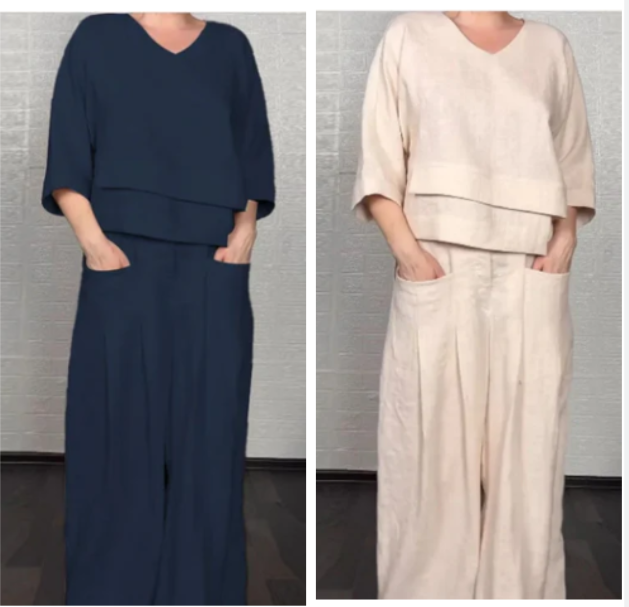 Noa | Completo Minimalista Ampio in Due Pezzi