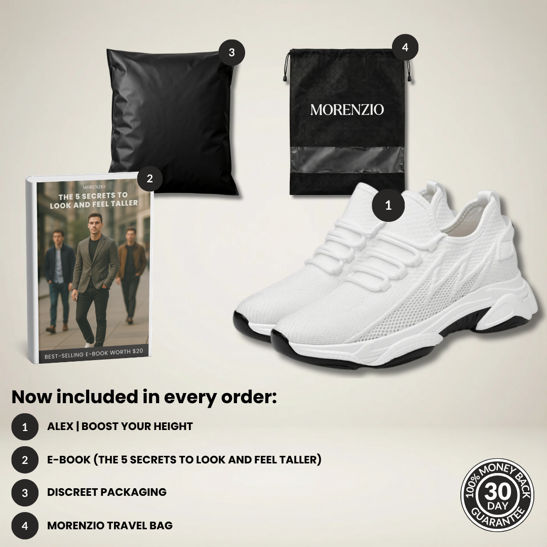 Alex | Boost your height (+2.4” +3.1” +3.9”)