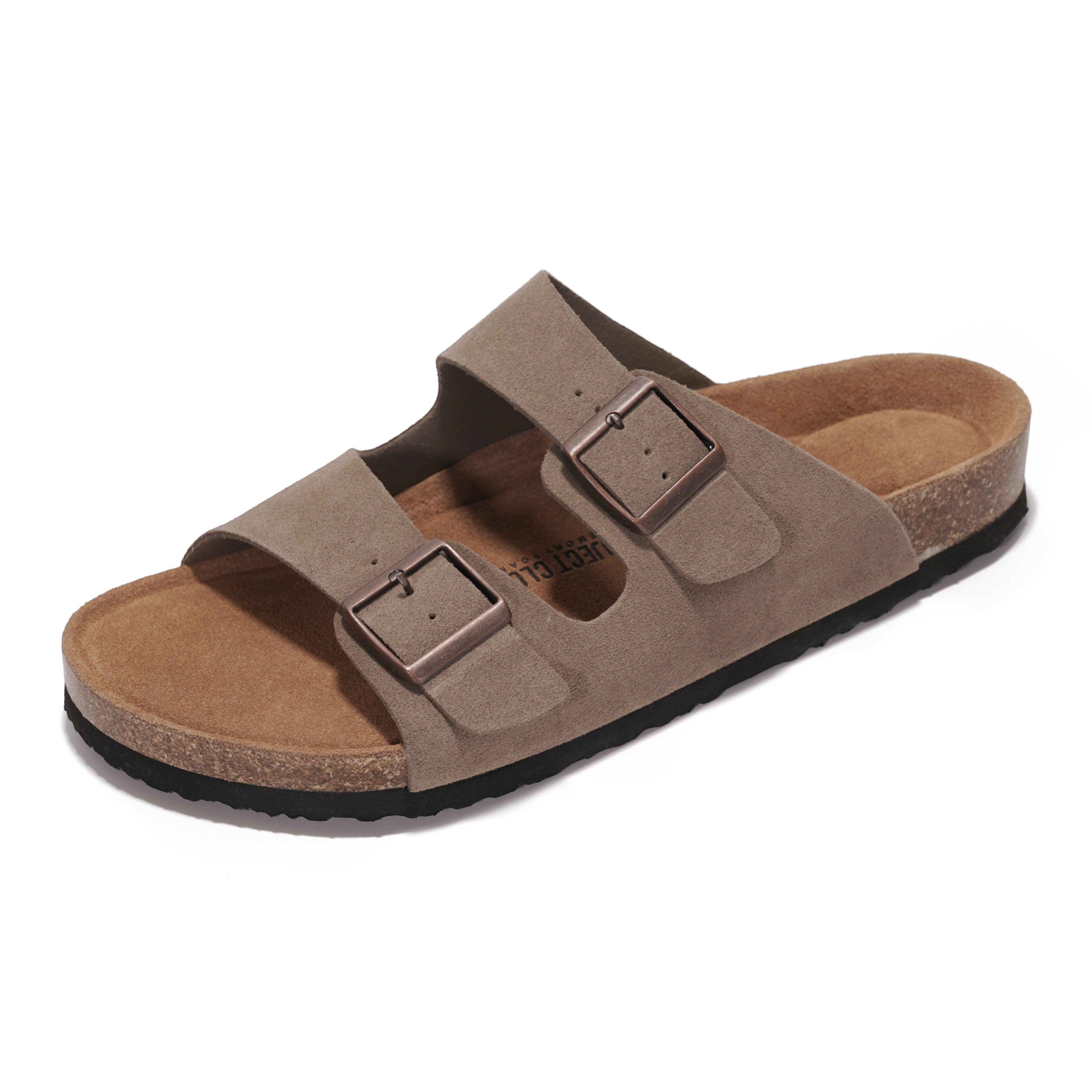 Men's | 100% Genuine Leather Sandals | Memory Foam | Lightweight | Non-Slip - Heritage