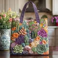 Handcrafted Bag | Succulents
