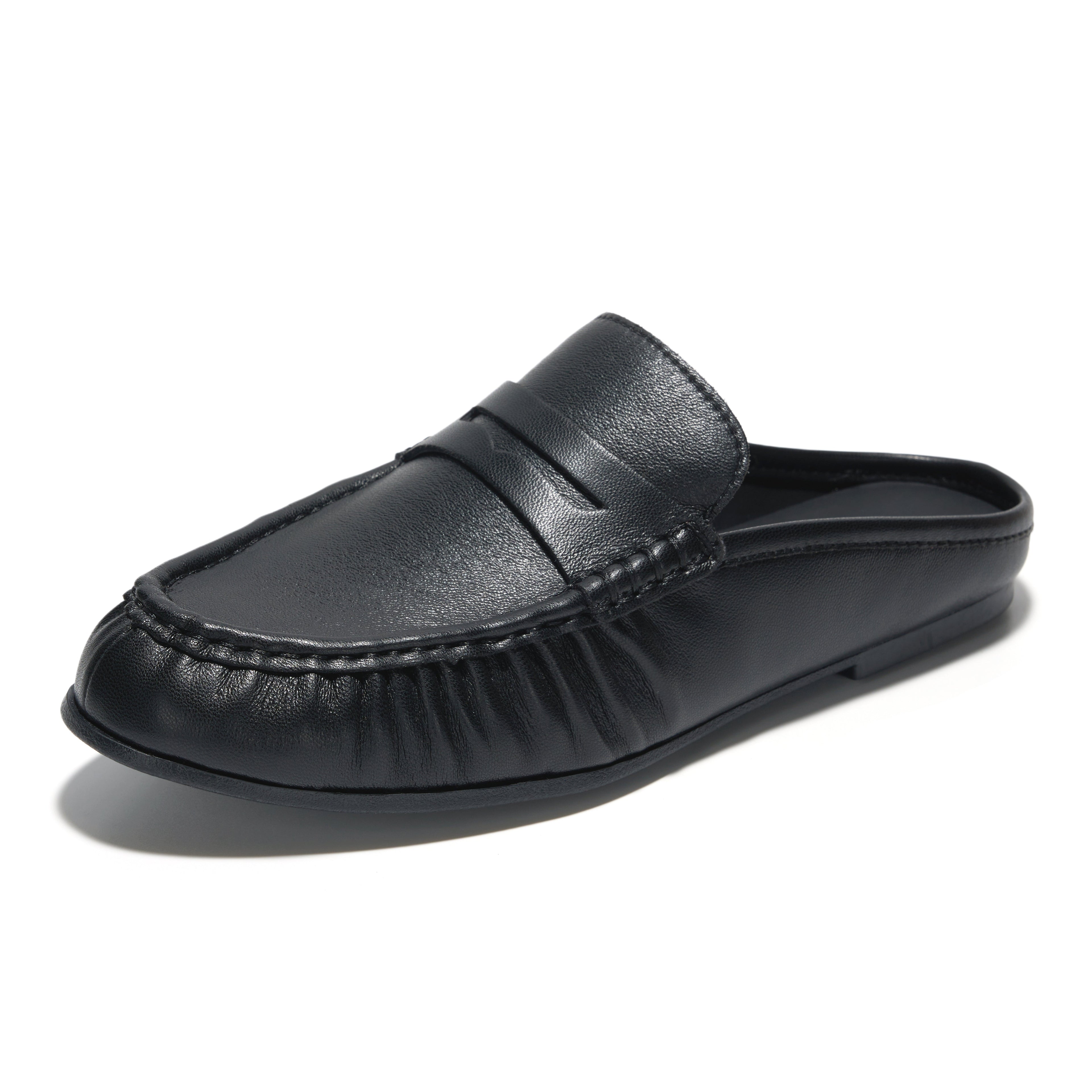 Women's | 100% Genuine Leather Penny Loafers | Memory Foam Insole | Lightweight | Non-Slip - Becker