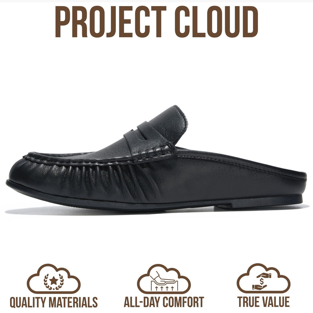 Women's | 100% Genuine Leather Penny Loafers | Memory Foam Insole | Lightweight | Non-Slip - Becker