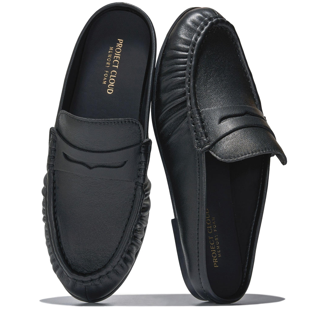 Women's | 100% Genuine Leather Penny Loafers | Memory Foam Insole | Lightweight | Non-Slip - Becker