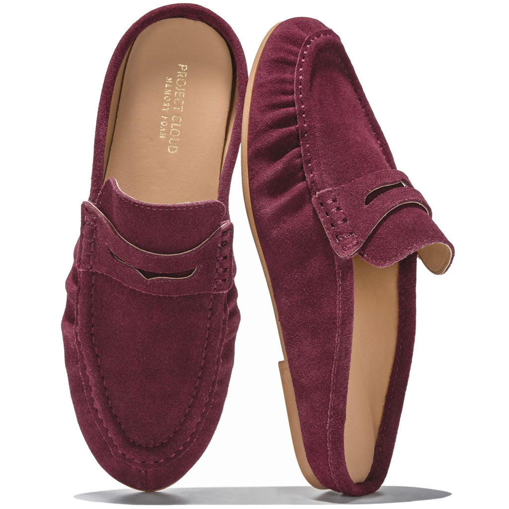 Women's | 100% Genuine Leather Penny Loafers | Memory Foam Insole | Lightweight | Non-Slip - Becker
