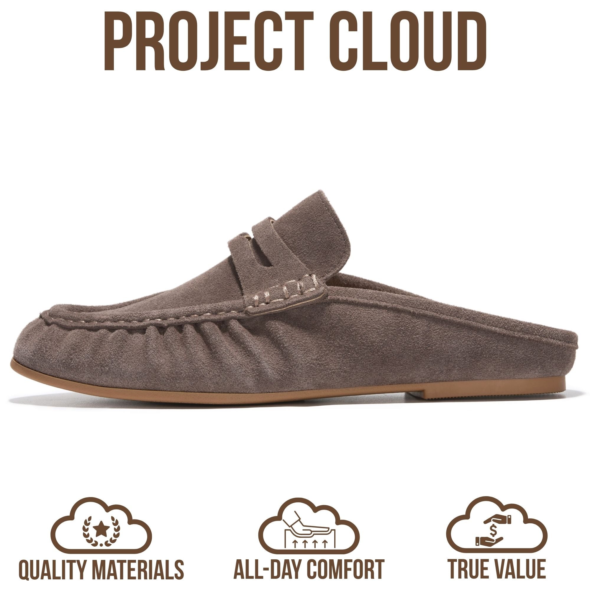 Women's | 100% Genuine Leather Penny Loafers | Memory Foam Insole | Lightweight | Non-Slip - Becker