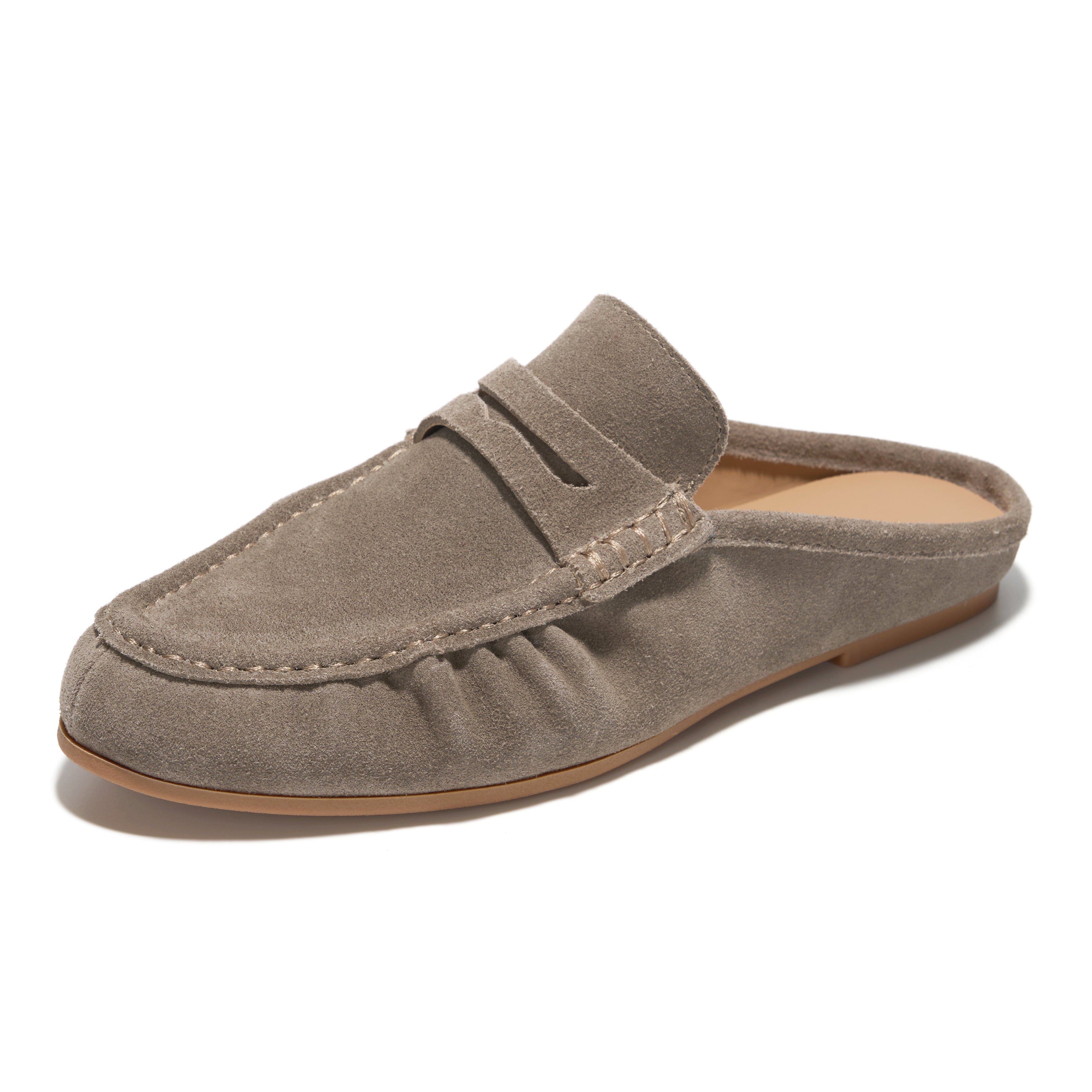 Women's | 100% Genuine Leather Penny Loafers | Memory Foam Insole | Lightweight | Non-Slip - Becker