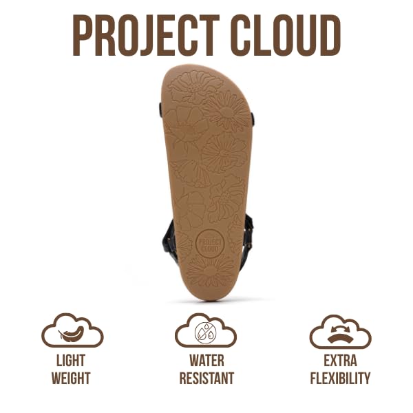Women's | Platform Sandals Women | Plush and Soft Insole | Lightweight | Non-Slip - Brandy