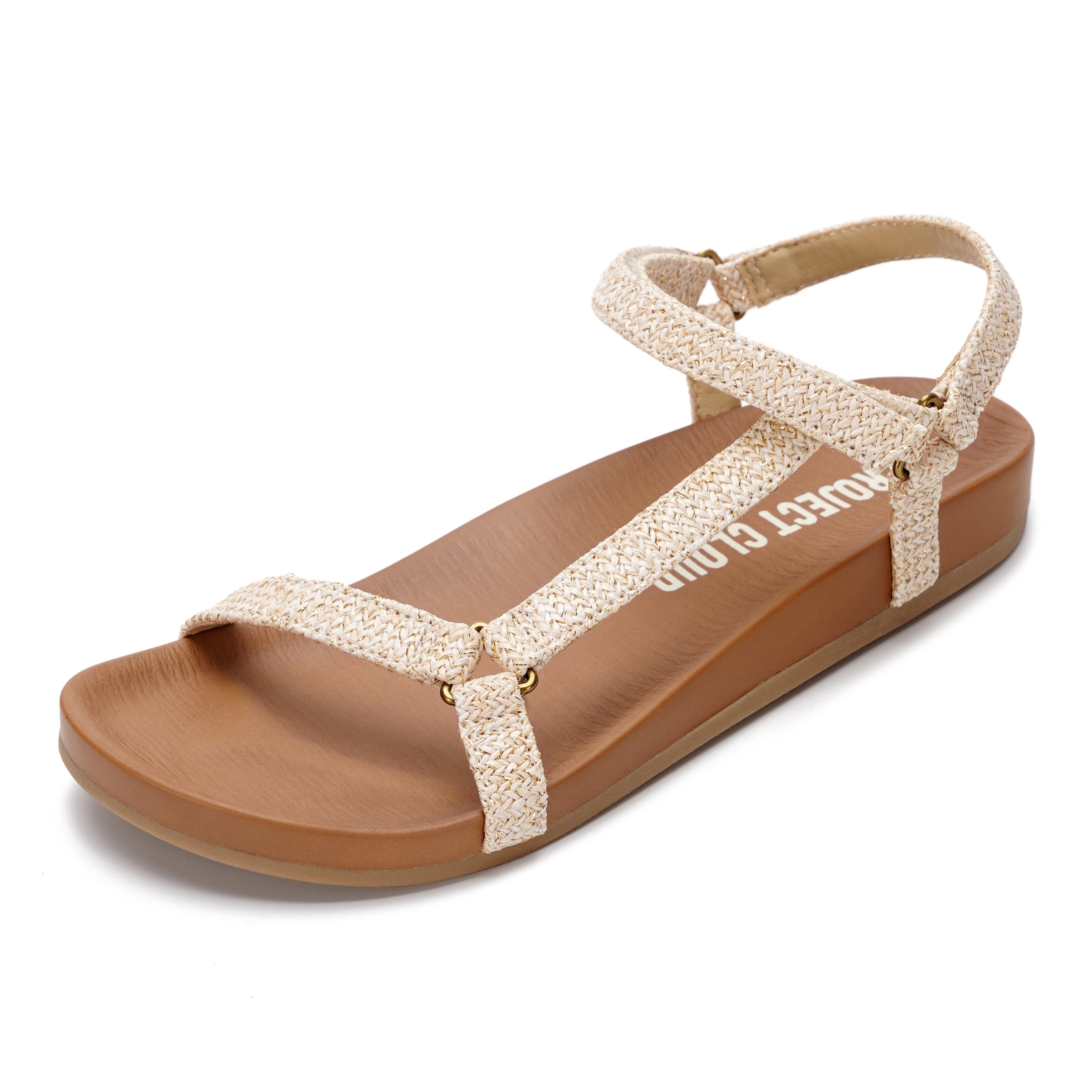 Women's | Platform Sandals Women | Plush and Soft Insole | Lightweight | Non-Slip - Brandy
