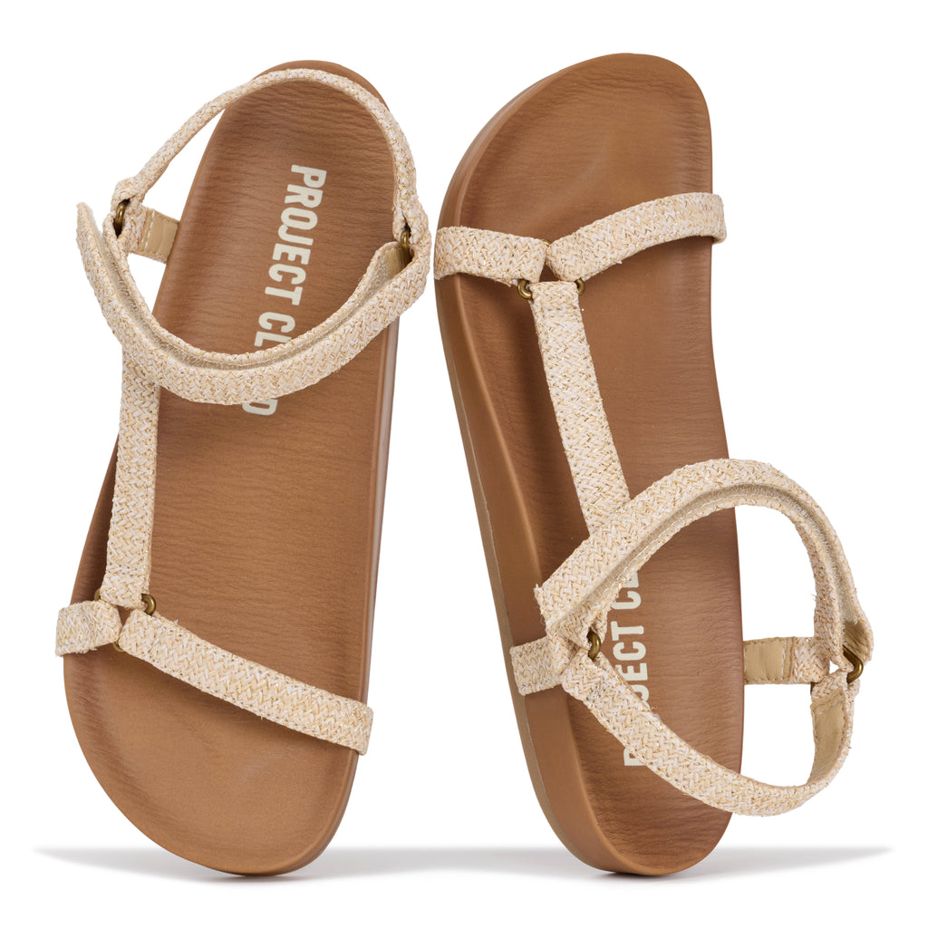 Women's | Platform Sandals Women | Plush and Soft Insole | Lightweight | Non-Slip - Brandy