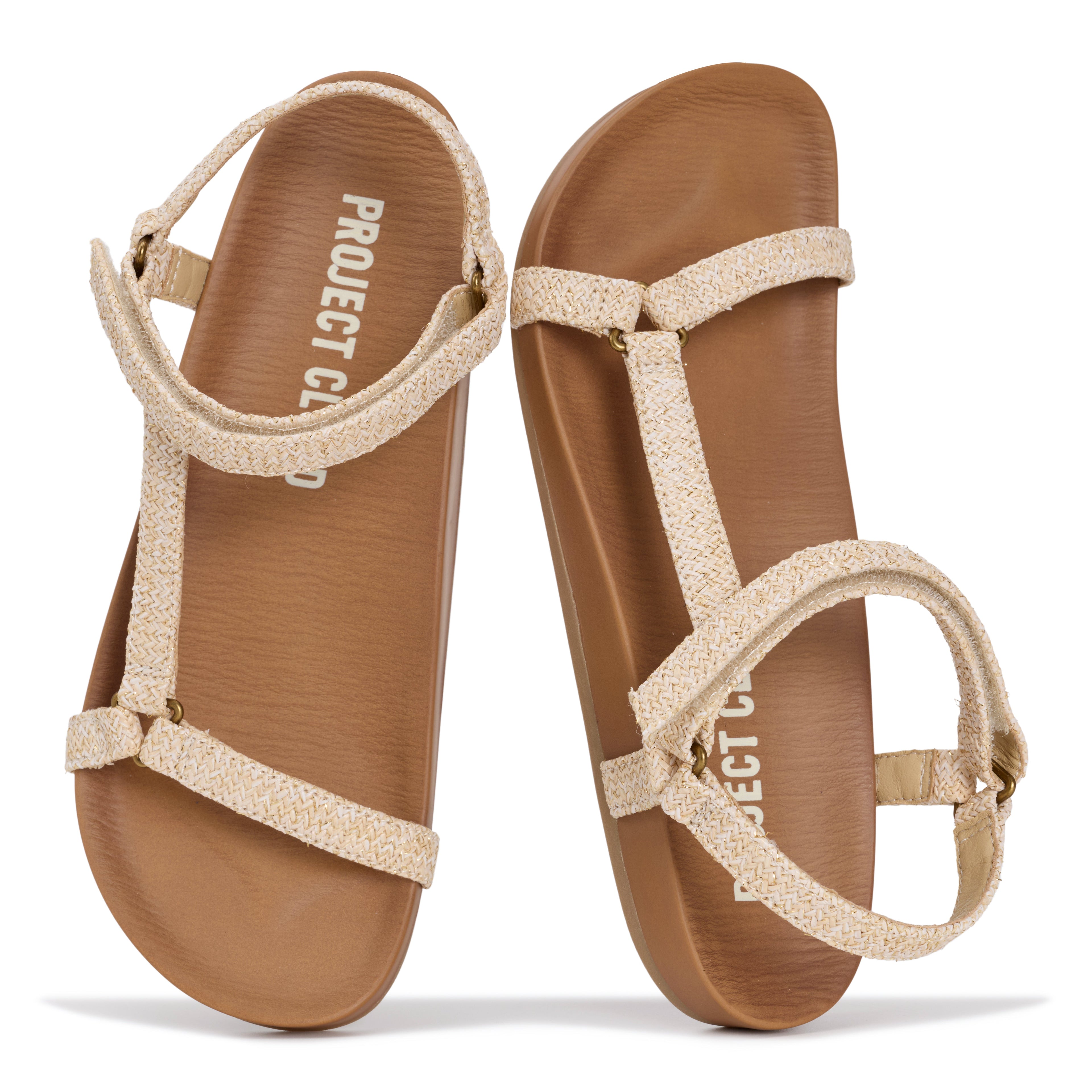Women's | Platform Sandals Women | Plush and Soft Insole | Lightweight | Non-Slip - Brandy