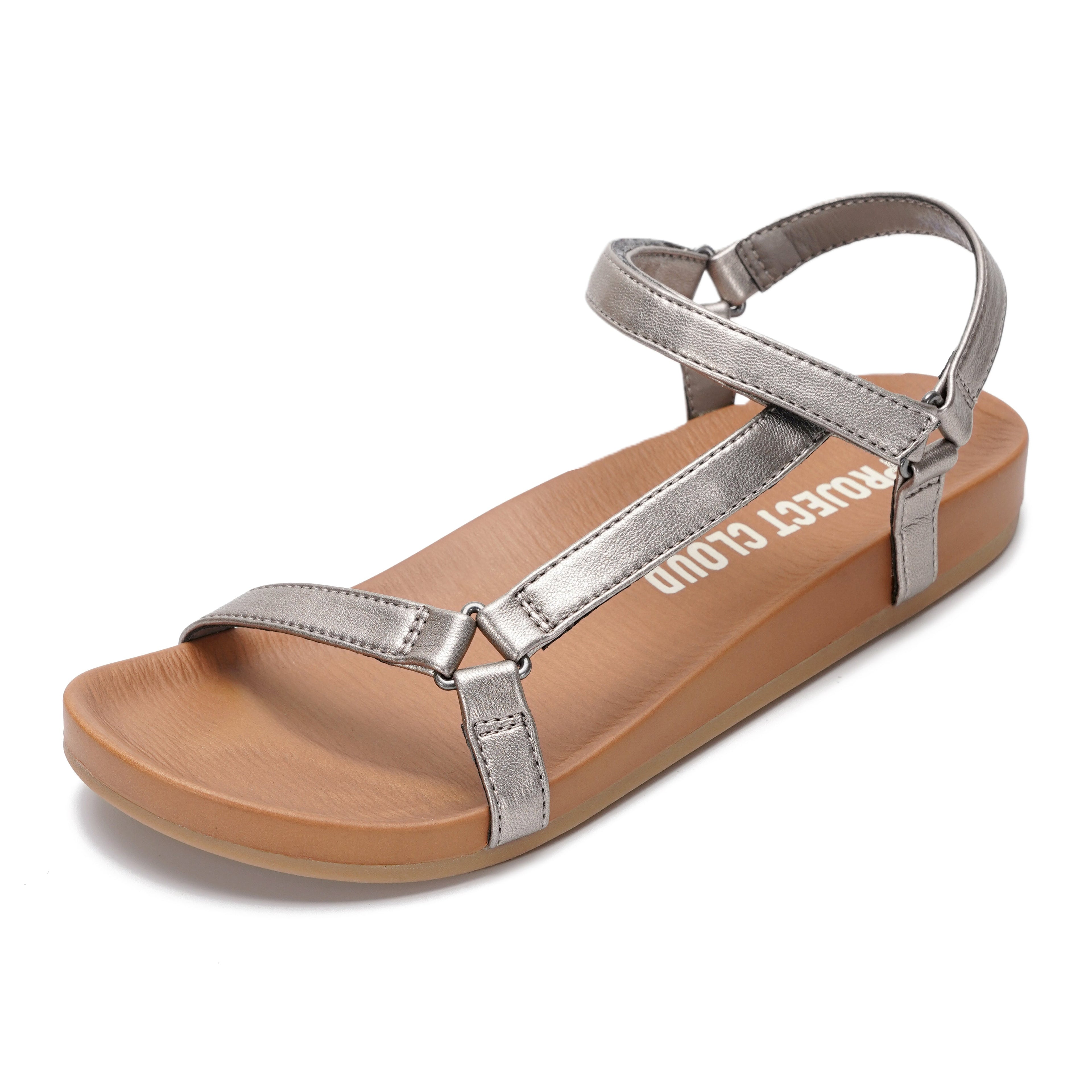 Women's | Platform Sandals Women | Plush and Soft Insole | Lightweight | Non-Slip - Brandy