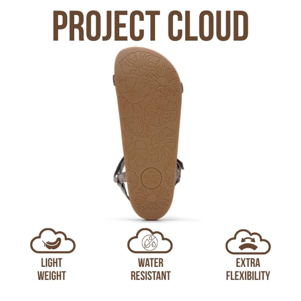 Women's | Platform Sandals Women | Plush and Soft Insole | Lightweight | Non-Slip - Brandy