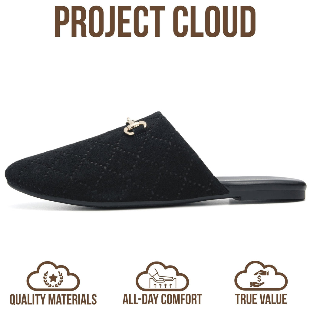 Women's | Horse Bit Mules | Memory Foam Insole | Lightweight | Non-Slip - Cassidy