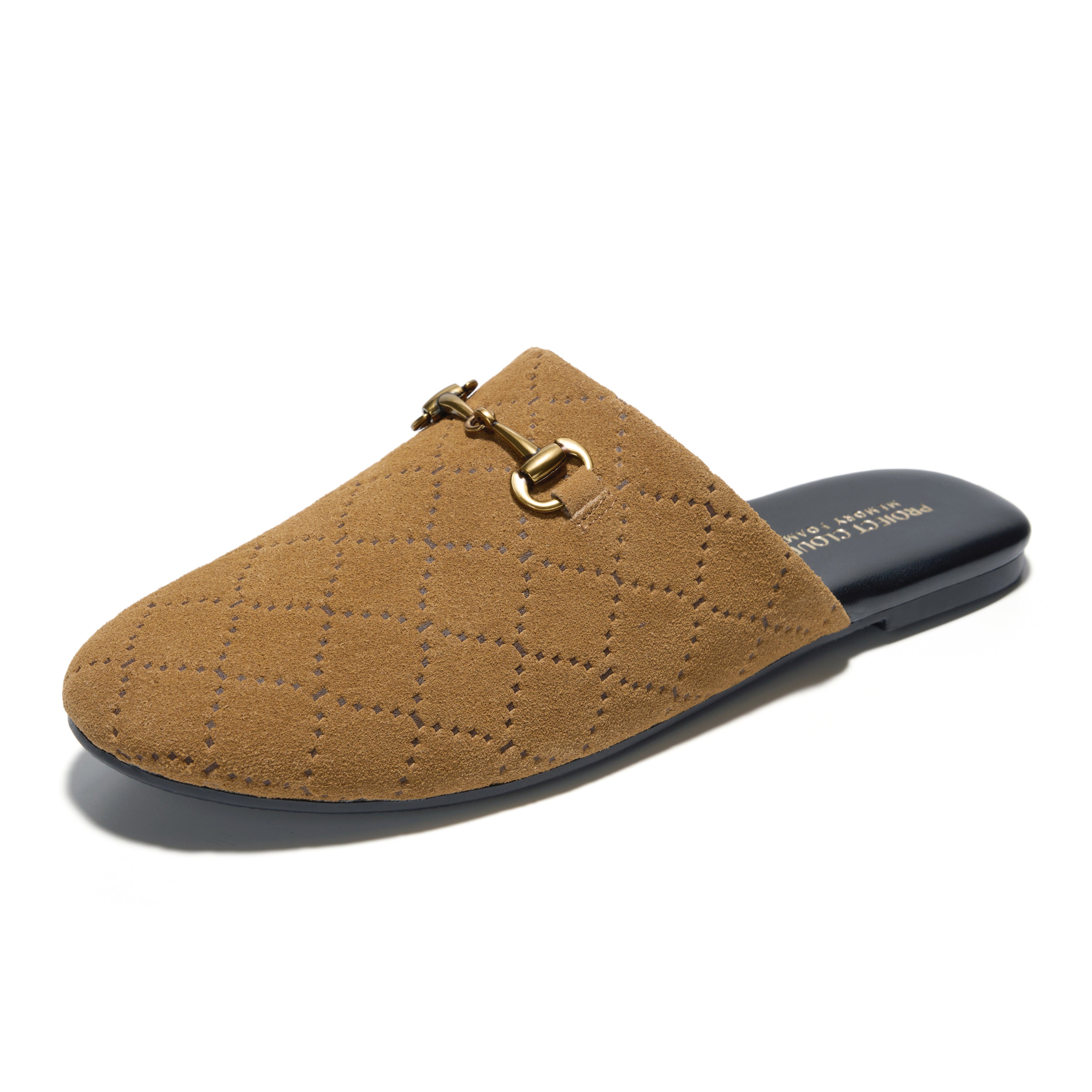 Women's | Horse Bit Mules | Memory Foam Insole | Lightweight | Non-Slip - Cassidy