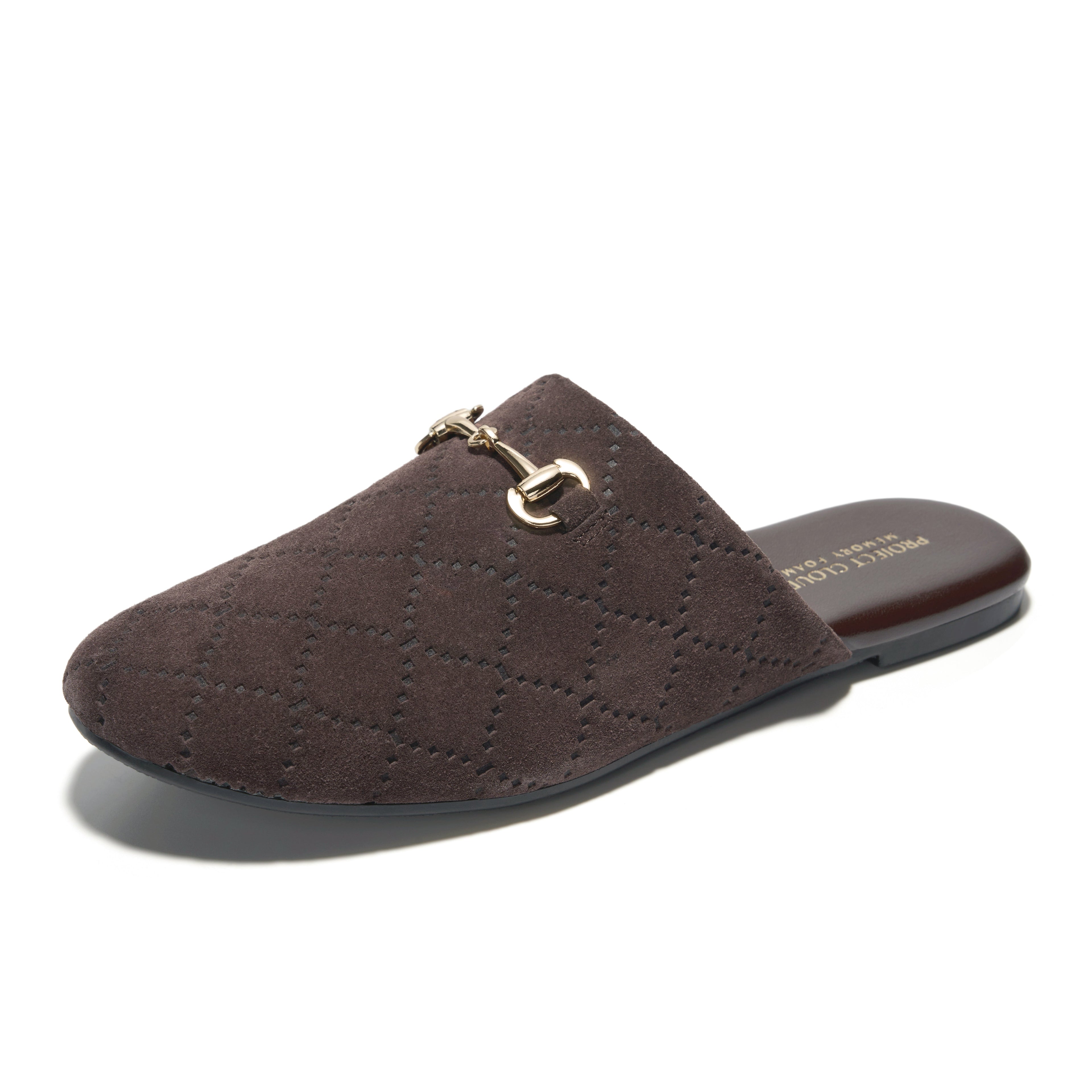 Women's | Horse Bit Mules | Memory Foam Insole | Lightweight | Non-Slip - Cassidy