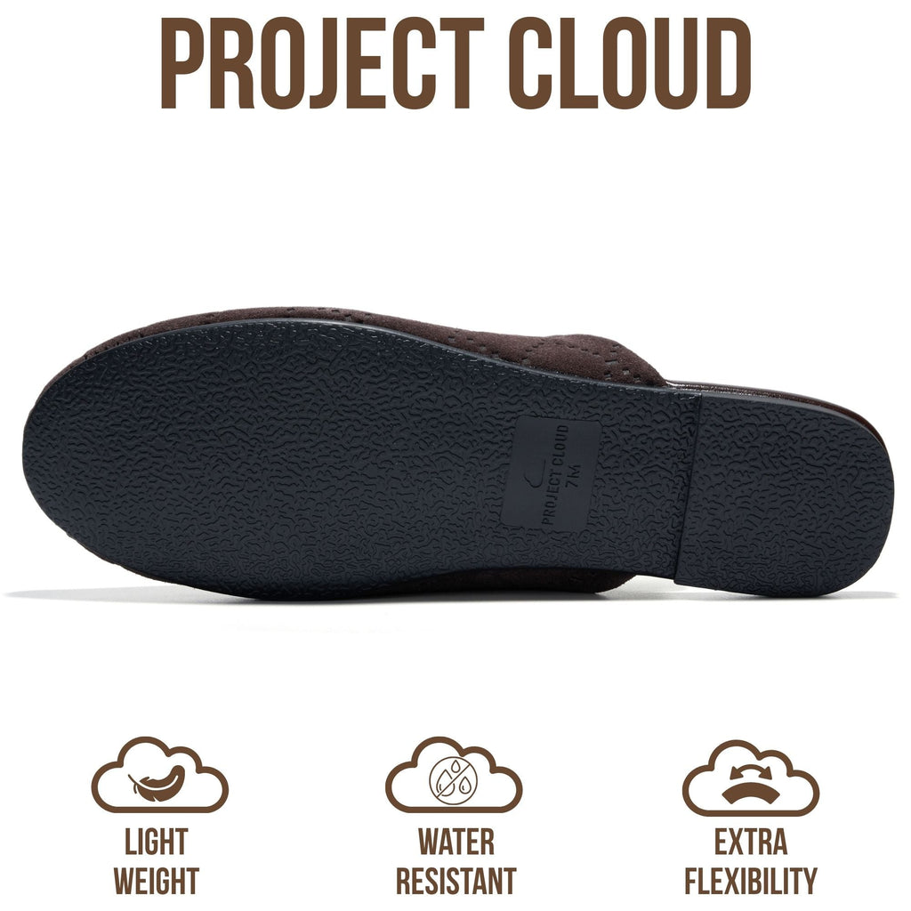 Women's | Horse Bit Mules | Memory Foam Insole | Lightweight | Non-Slip - Cassidy