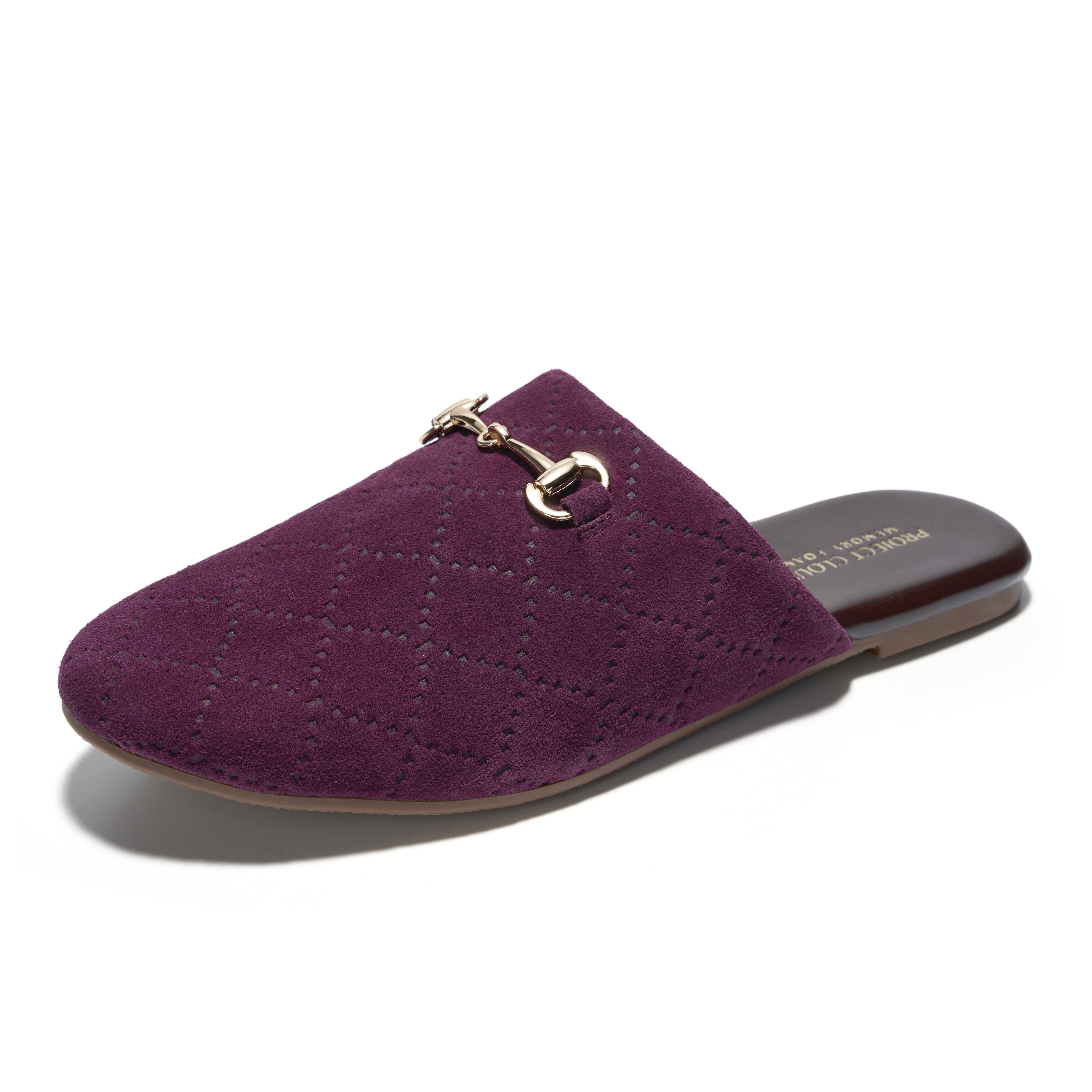 Women's | Horse Bit Mules | Memory Foam Insole | Lightweight | Non-Slip - Cassidy