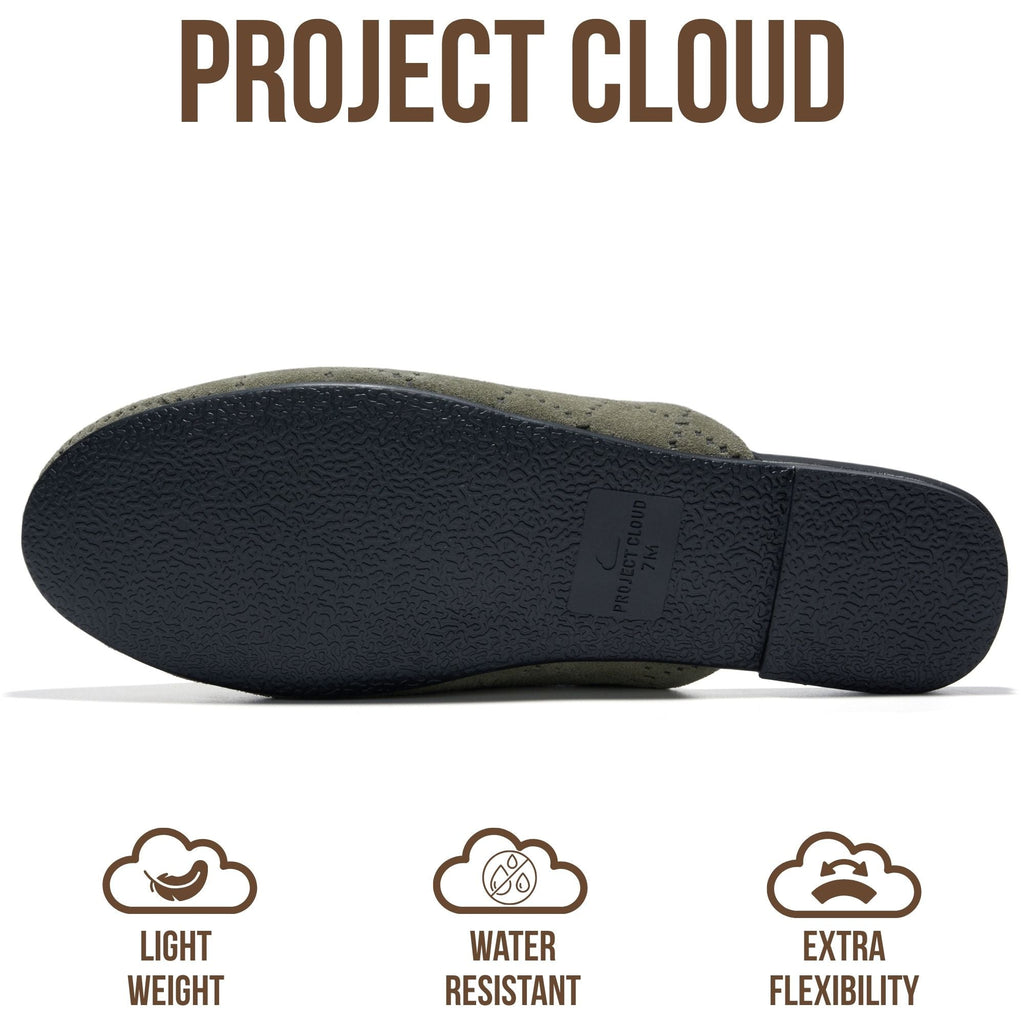 Women's | Horse Bit Mules | Memory Foam Insole | Lightweight | Non-Slip - Cassidy