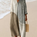 ELARA™ | ART-INSPIRED AUTUMN DRESS