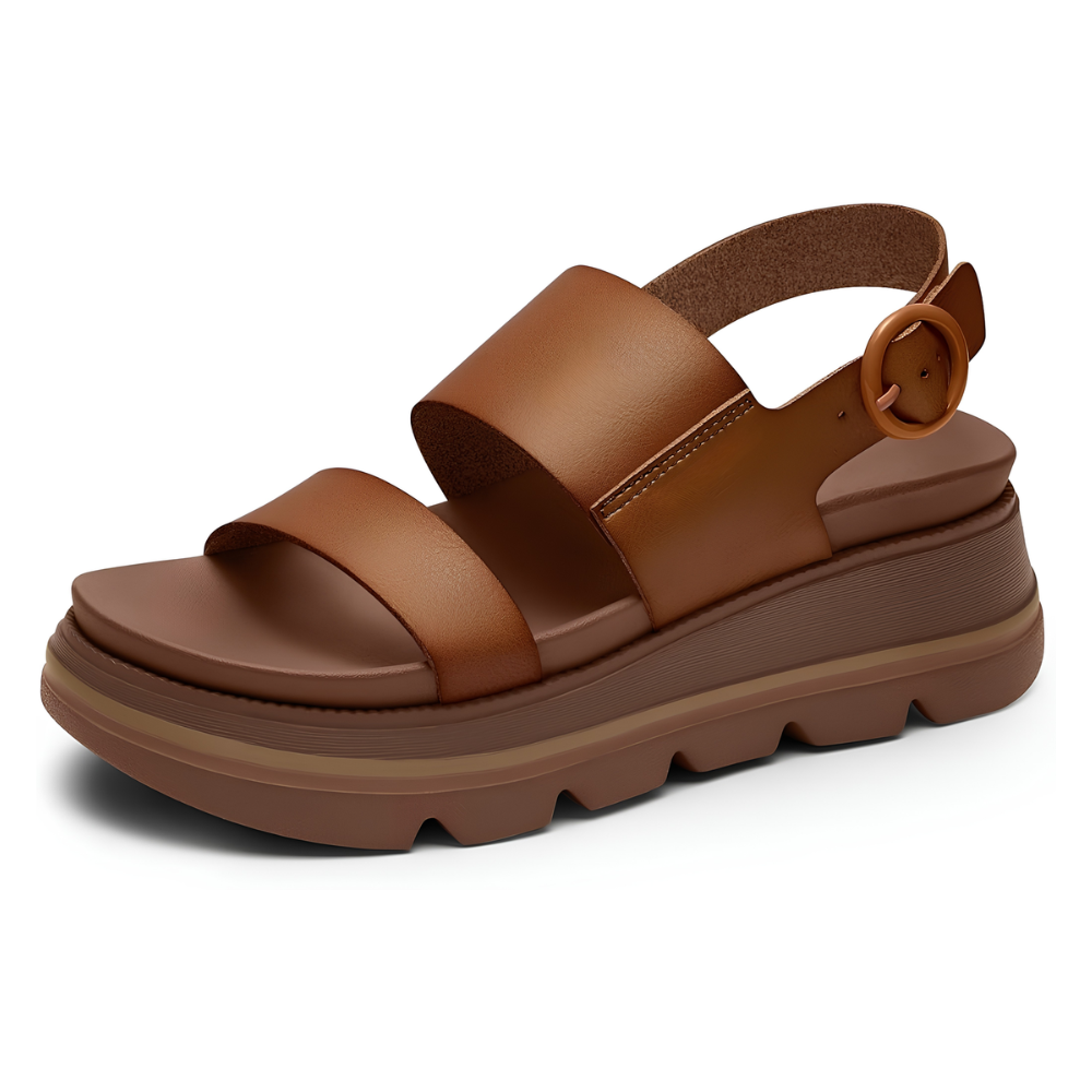 Cushioned Platform Wedge Sandals – Walk on Clouds, Stand Tall All Day