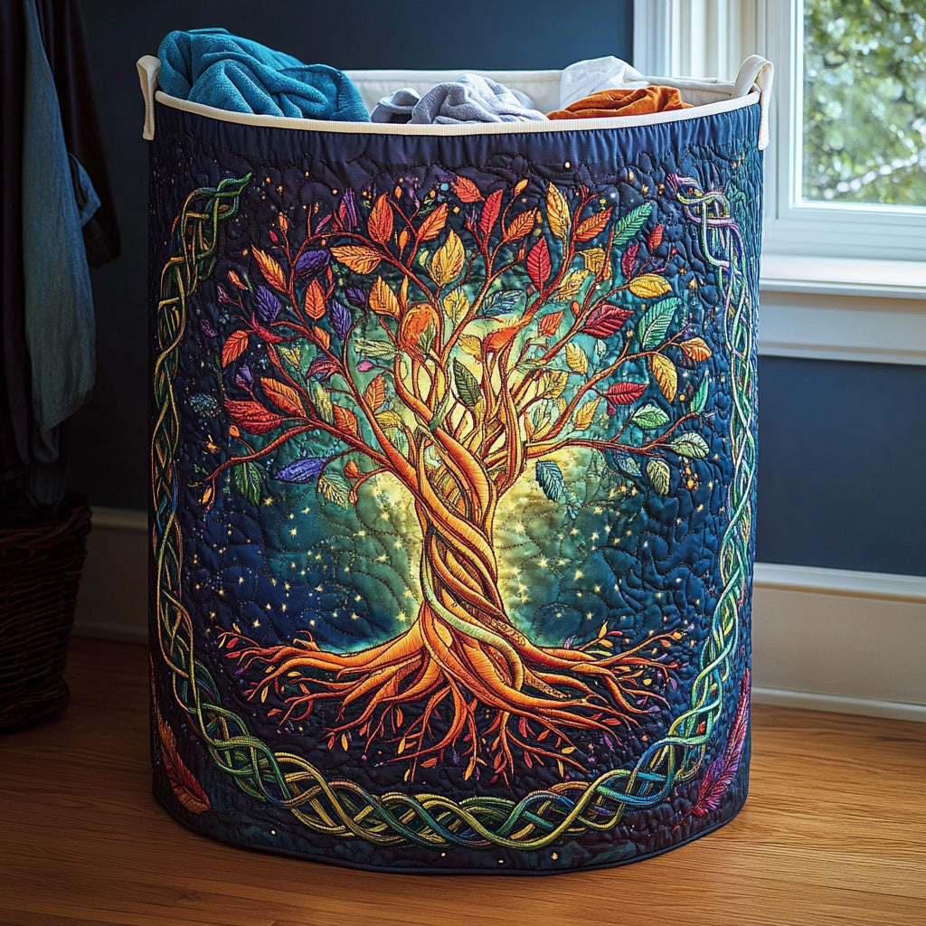Tree of Life | Handcrafted Laundry Basket