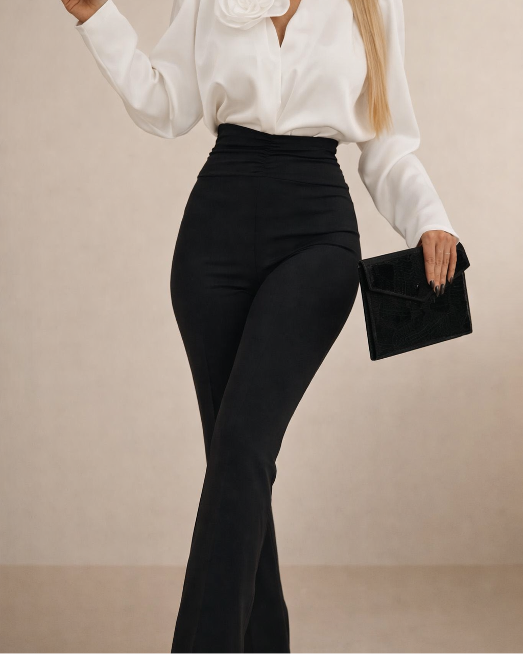 Double Flower Shaping Pants