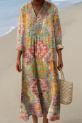 Virginia - Printed Summer Dress