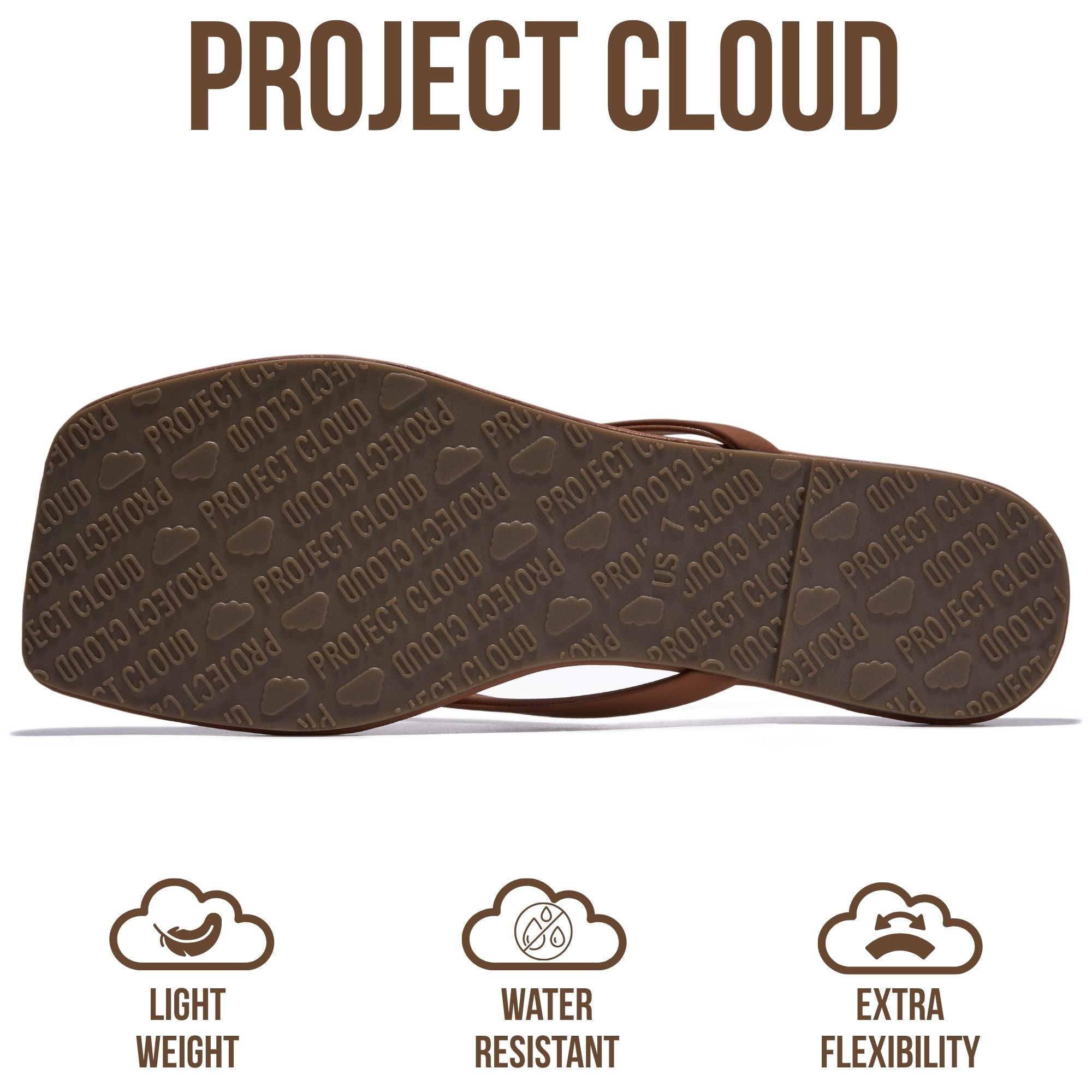 Women's | Square Toe Flip Flops | Memory Foam | Non-Slip - Dedication