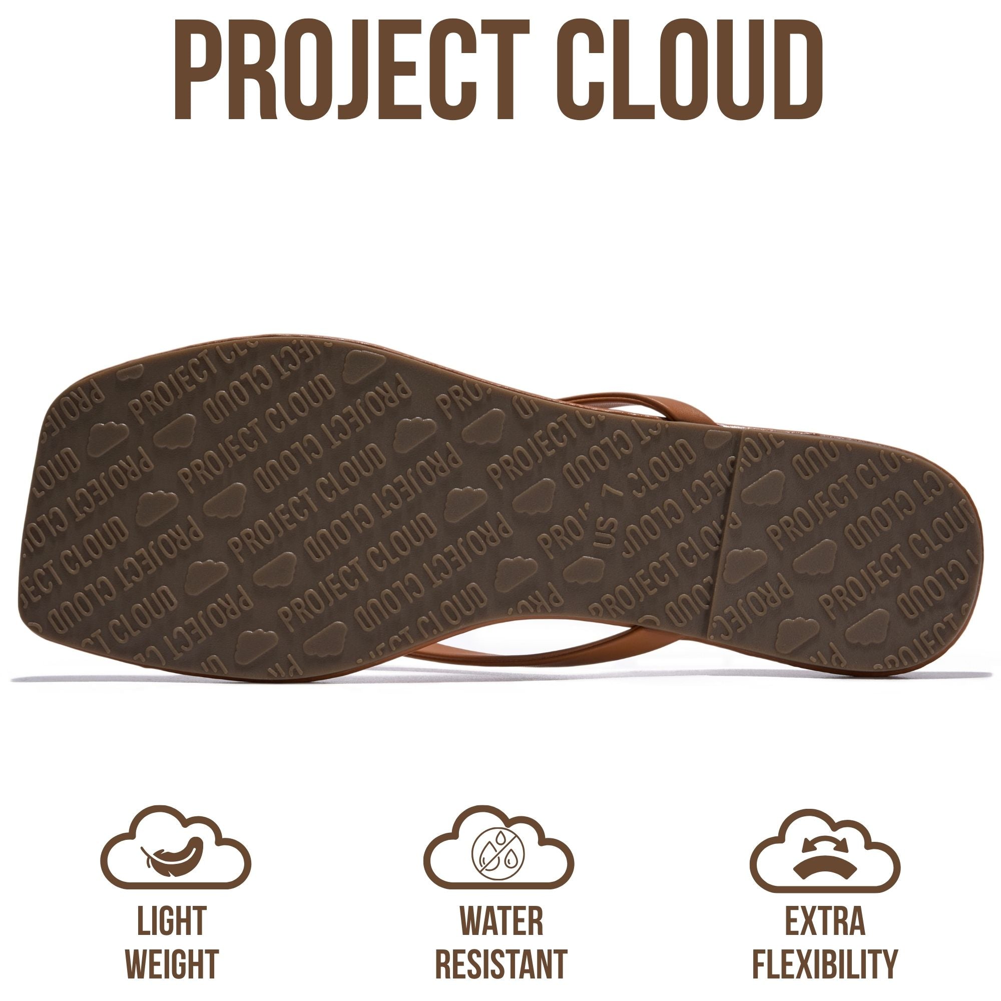 Women's | Square Toe Flip Flops | Memory Foam | Non-Slip - Dedication