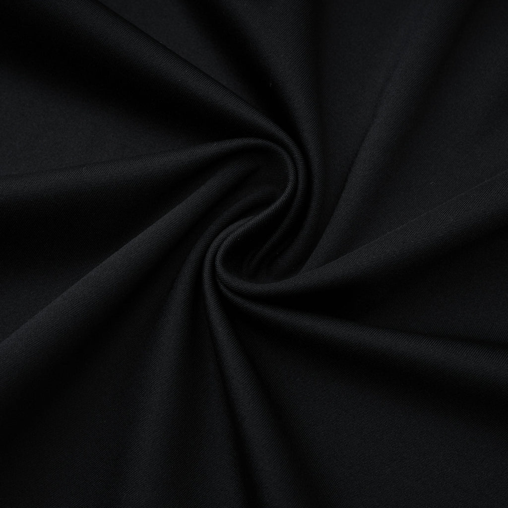 Andrea Black Keyhole Maxi Dress with High Thigh Slit