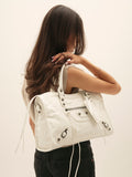 It girl bag large - White