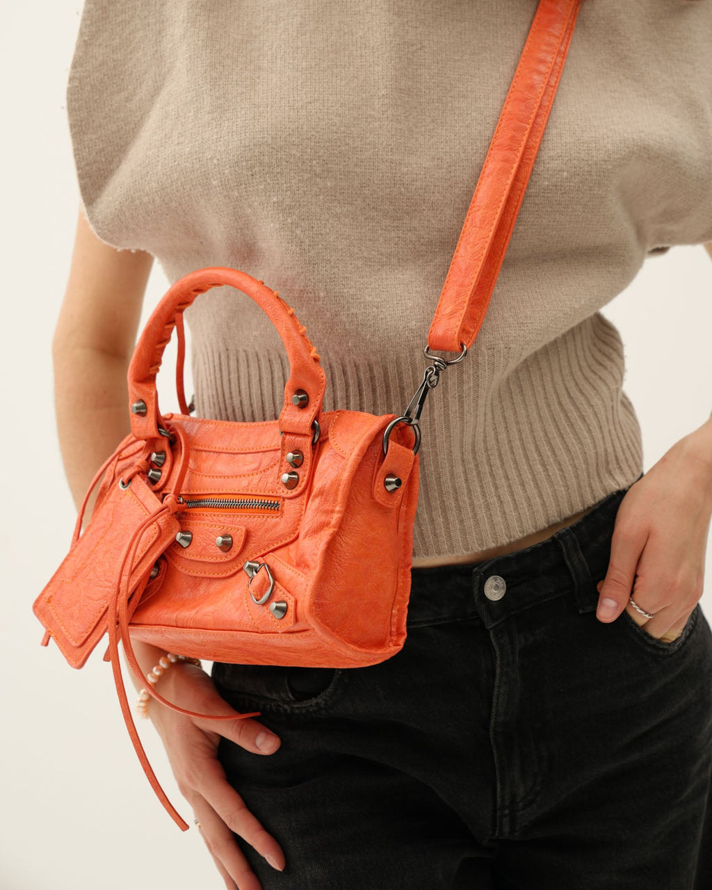 It girl bag small - Coral